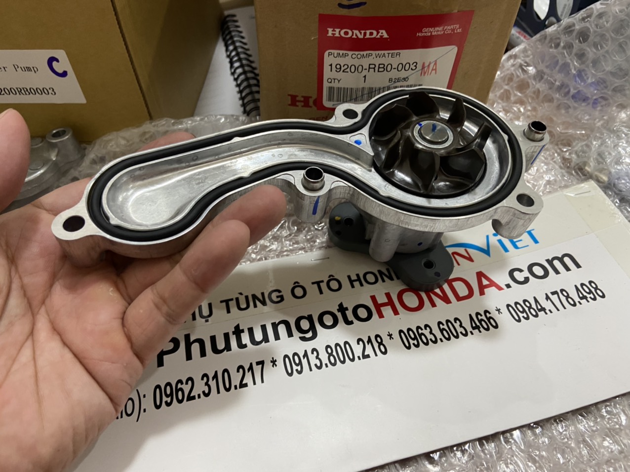 Bơm nước làm mát động cơ xe Honda CITY 2014-2020